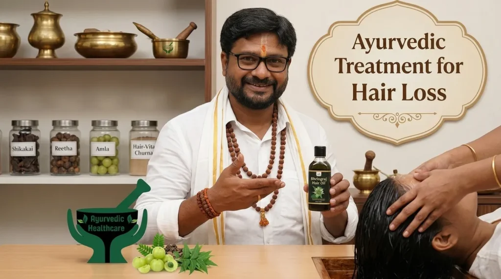 Ayurvedic medicines and oils for hair fall problems