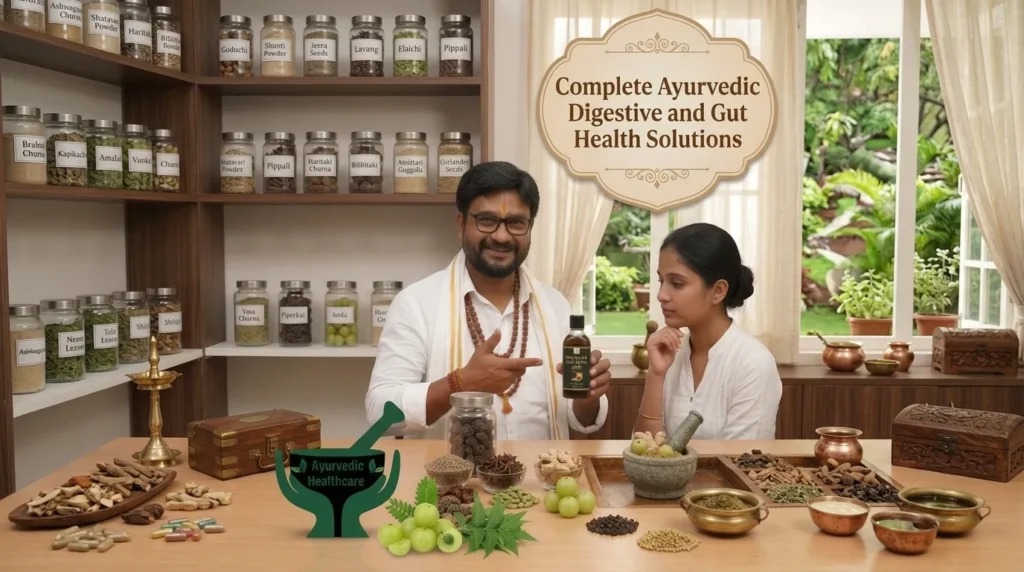 Best digestive and gut health ayurvedic treatment